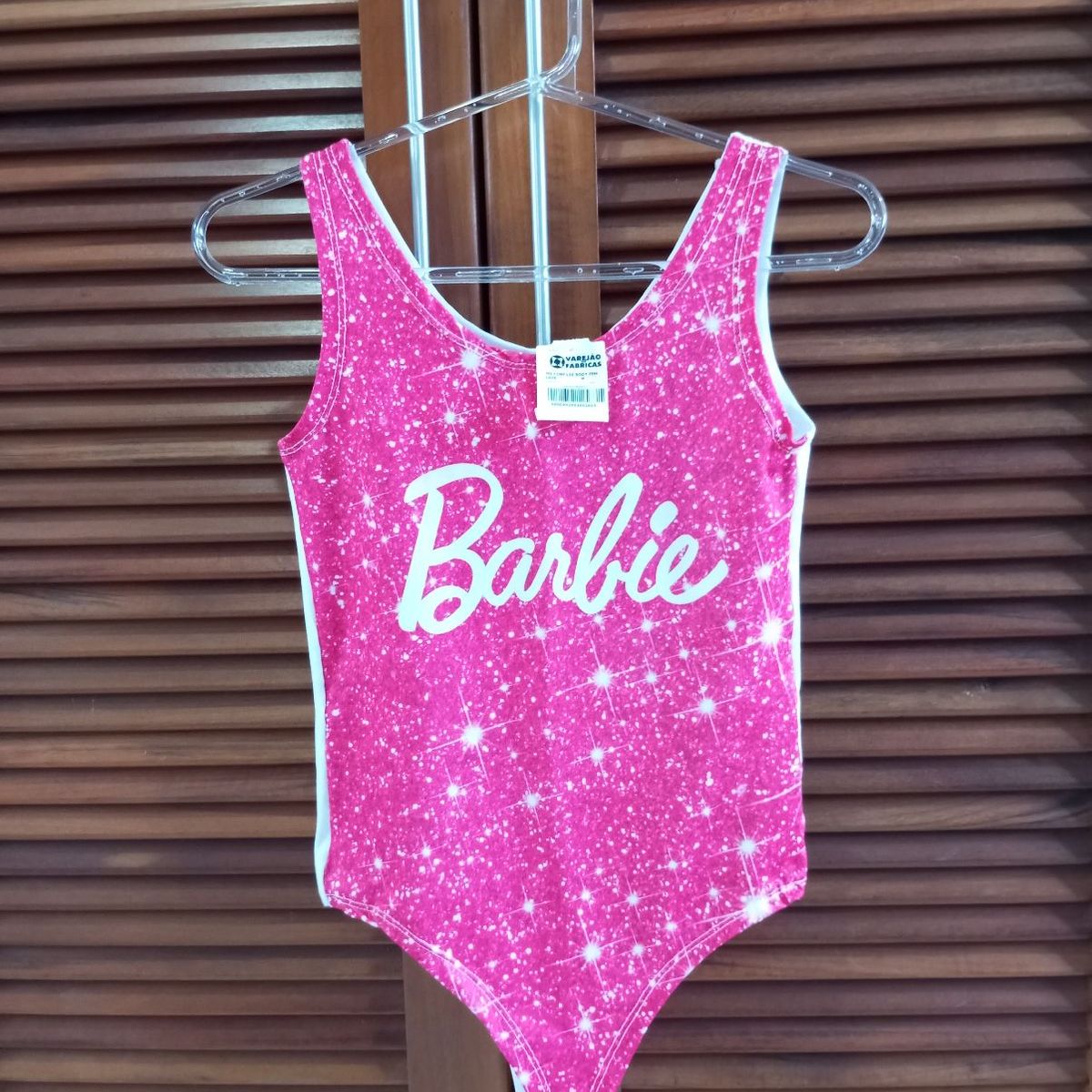 Body da Barbie Adulto, Blusa Feminina M Britz Nunca Usado 92463564