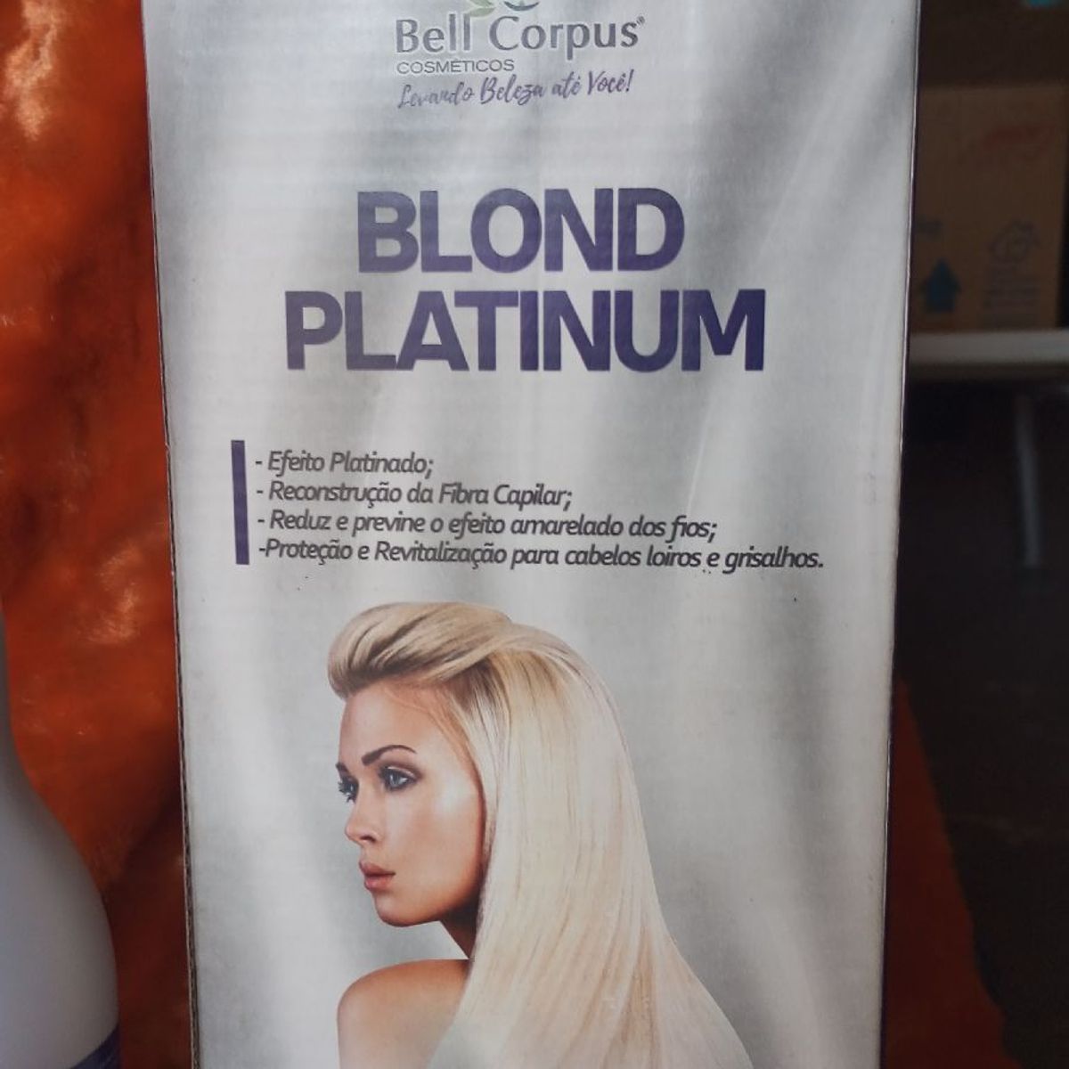 Kit Blond Platinum., Produto p/ Cabelos Feminino Bell Corpus Nunca Usado  94435404