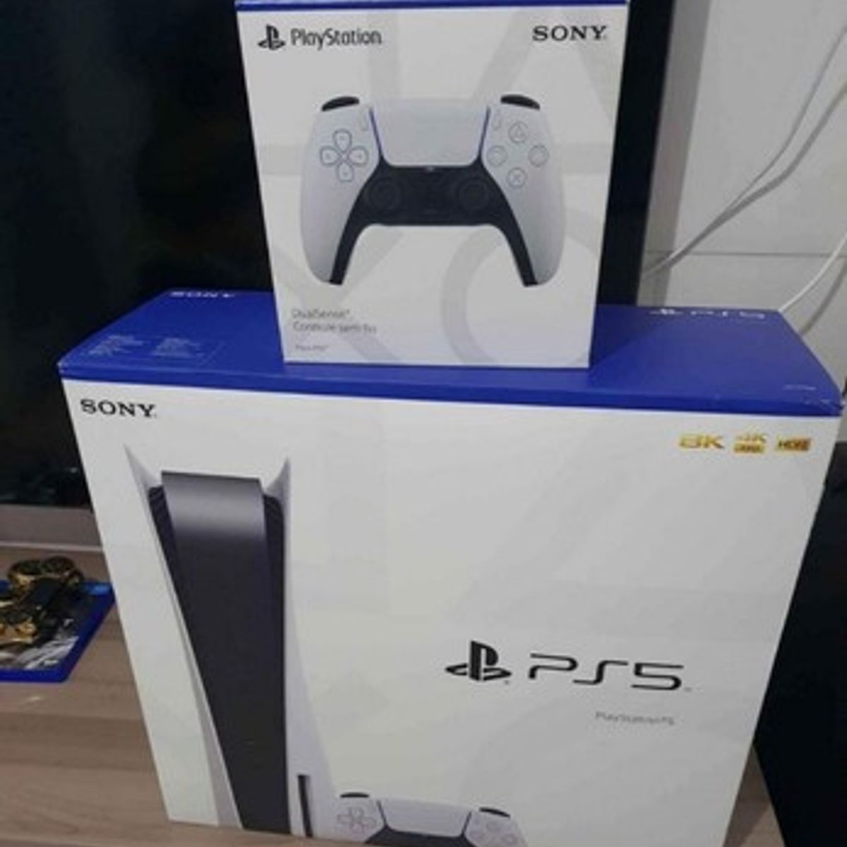 Playstation 5 Ps5 Disco + Controle | Console de Videogame Sony Usado  86207127 | enjoei