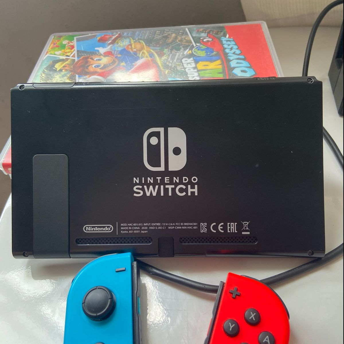 Nintendo Switch OLED 64GB Splatoon 3 Edition cor gradiente azul e gradiente  amarelo e preto