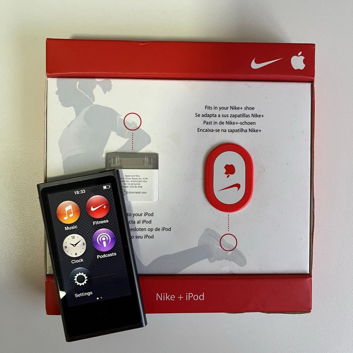 Ipod Nano 16gb Sensor Nike de Corrida Apple Usado