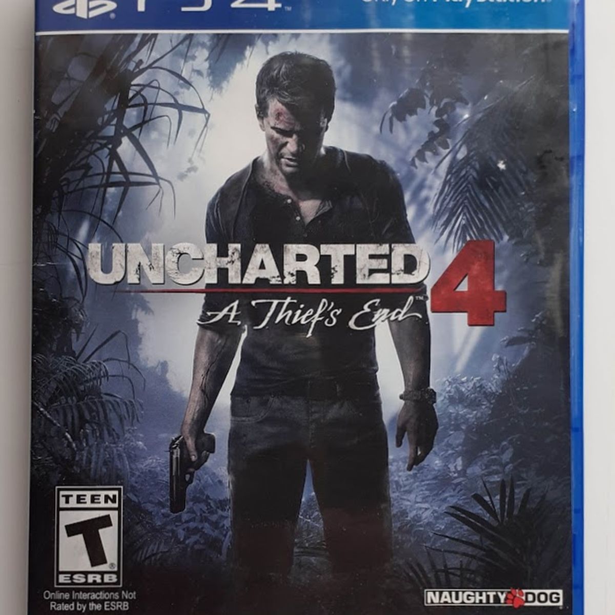 Jogo Ps4 Mídia Física Uncharted 4 a Thief´s End | Jogo de Videogame  Playstation 4 Usado 83789874 | enjoei