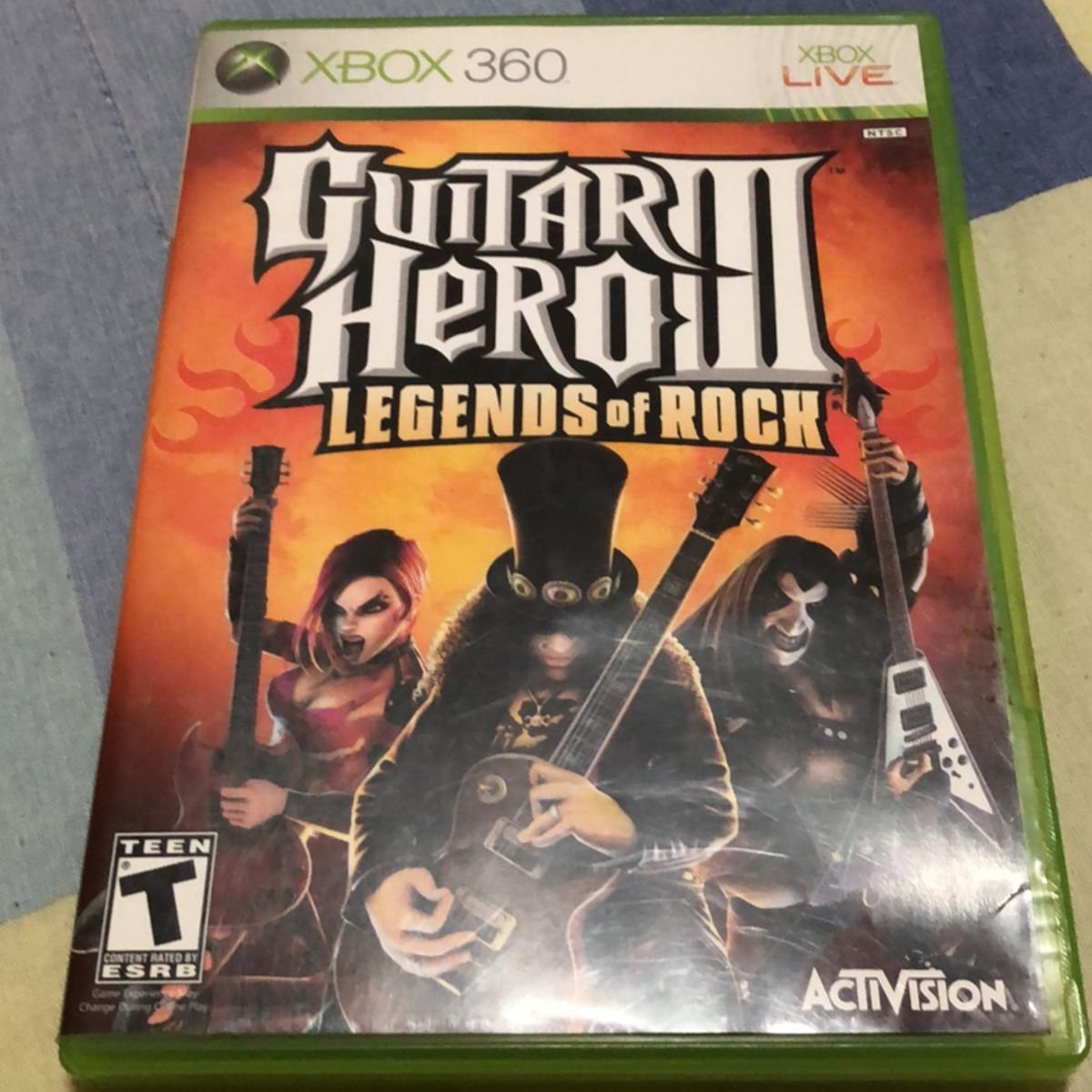 Jogo Guitar Hero III Legends Of Rock Xbox 360 Usado - Meu Game