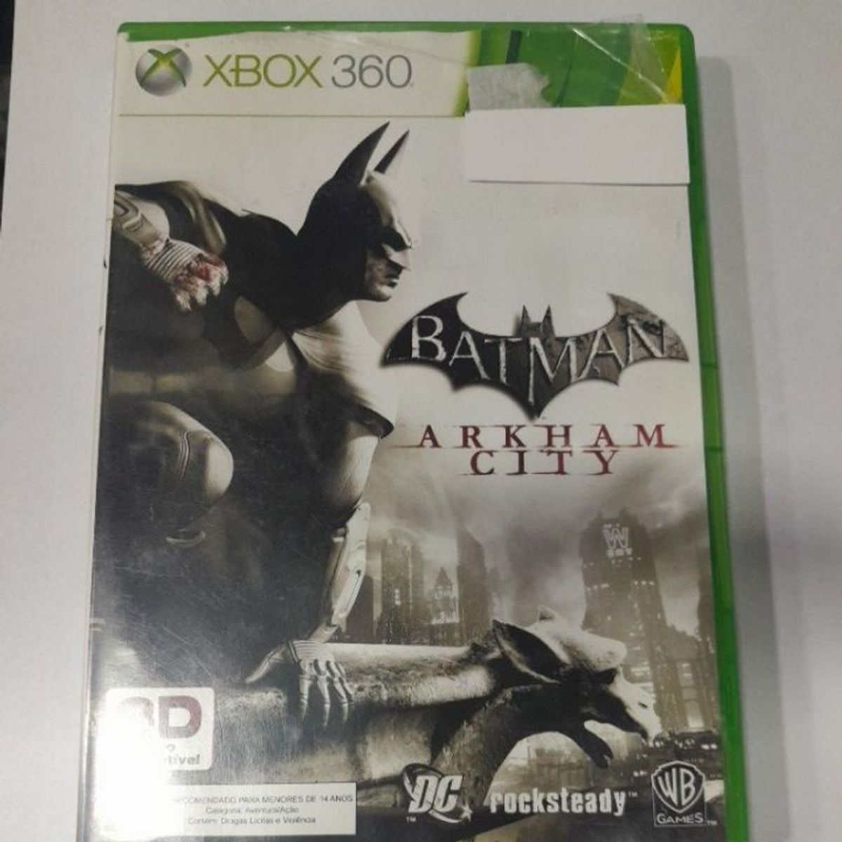 Jogo Batman Arkham City - Xbox 360 Mídia Física Usado