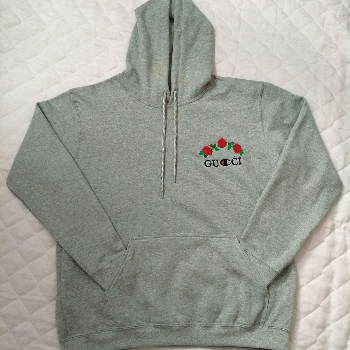 moletom gucci cinza