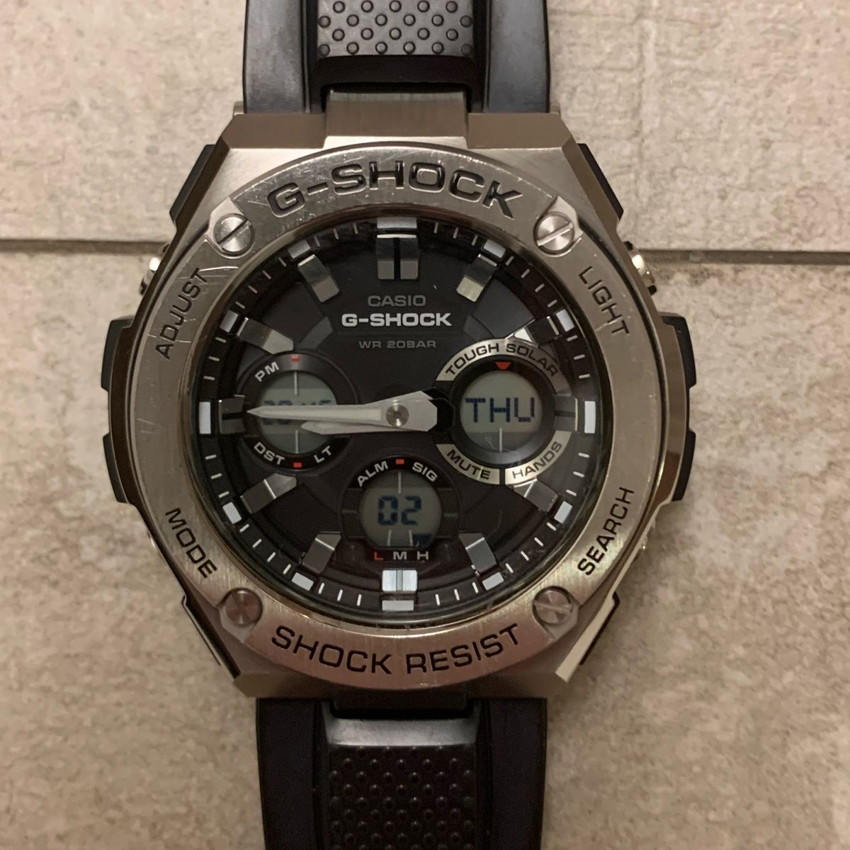 Relogio Casio G-Shock Steel Solar Gst-S110 | Casio Usado