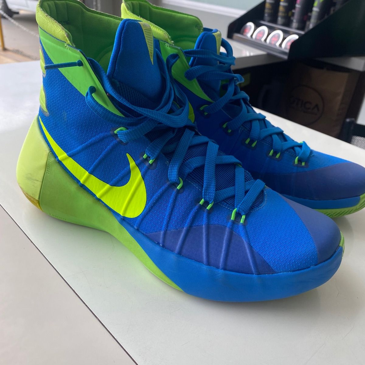 【新品箱付き】Nike Hyperdunk 2015 青/緑 青/緑 Hyperdunk 2015 【新品箱付き】Nike