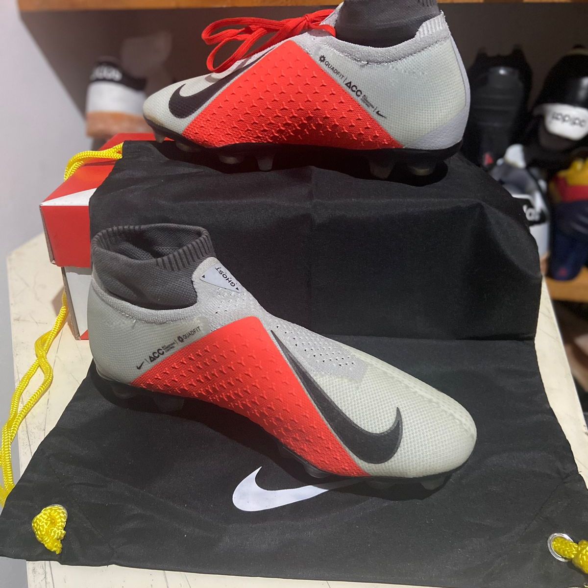 Chuteira de Campo Trava Mista Nike Phantom Vision Elite Profissional Sapato Masculino Nike Nunca Usado 84920295 enjoei