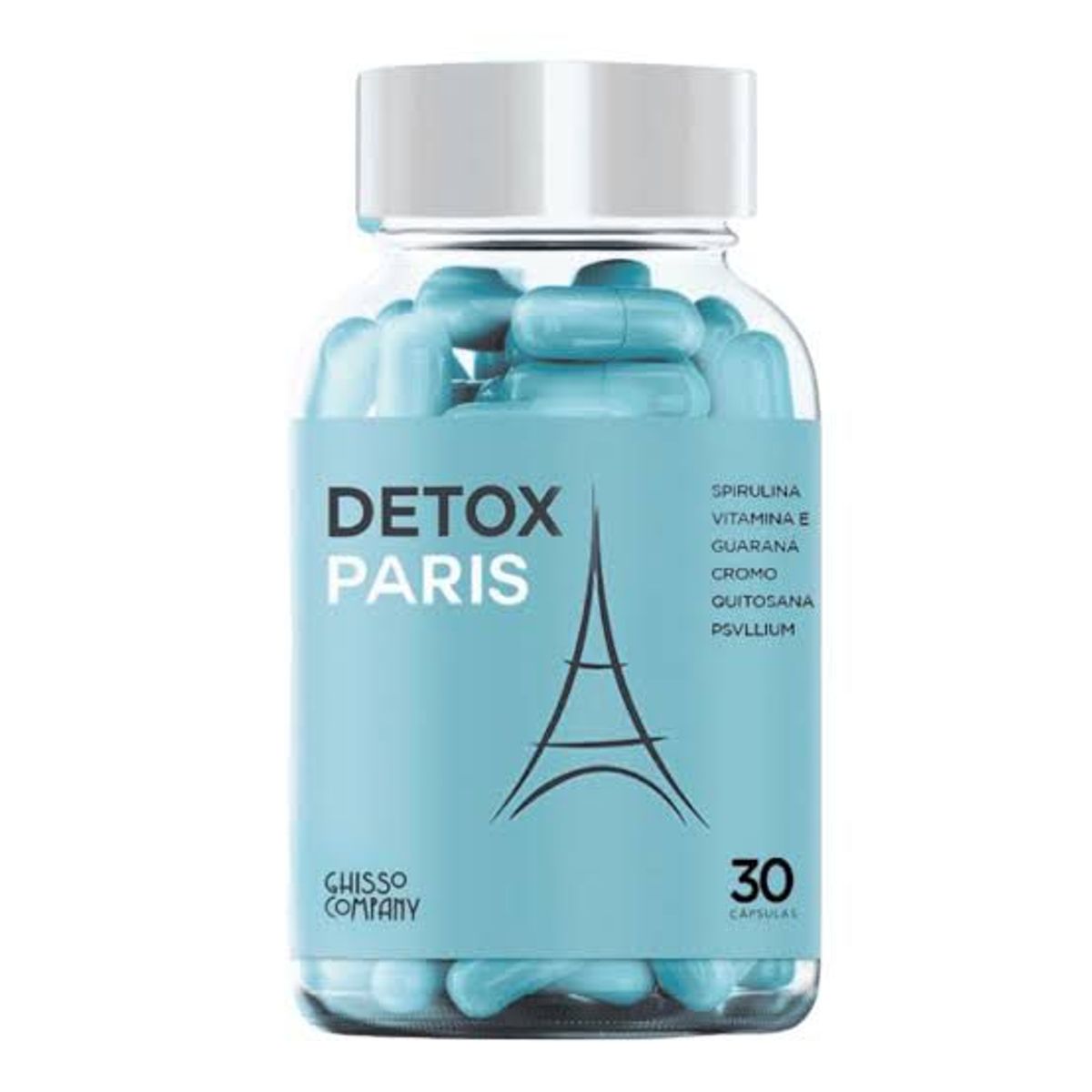 Paris Detox Oficial 30 Caps Auxiliador de Dieta | Produto Feminino Paris  Nunca Usado 89941431 | enjoei