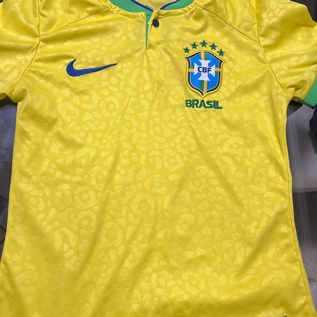 Camisa Time Brasil Malha Tailandesa Garra Brasileira Usado