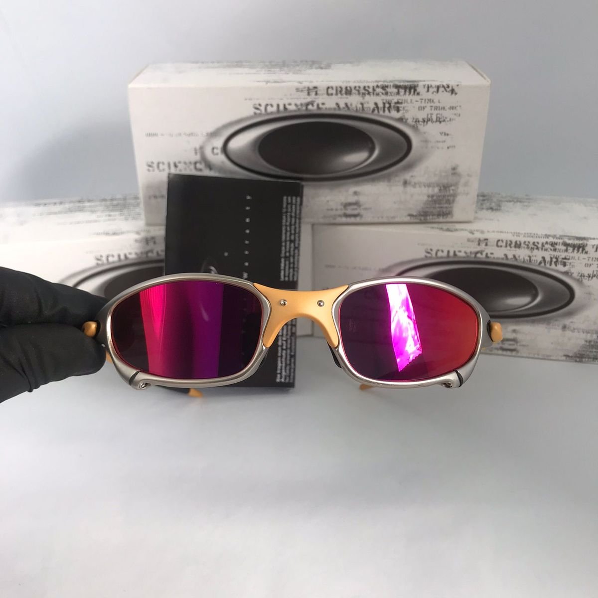 Óculos Juliet Dark Rubi Red Vermelho, Óculos Masculino Oakley Nunca Usado  53321860