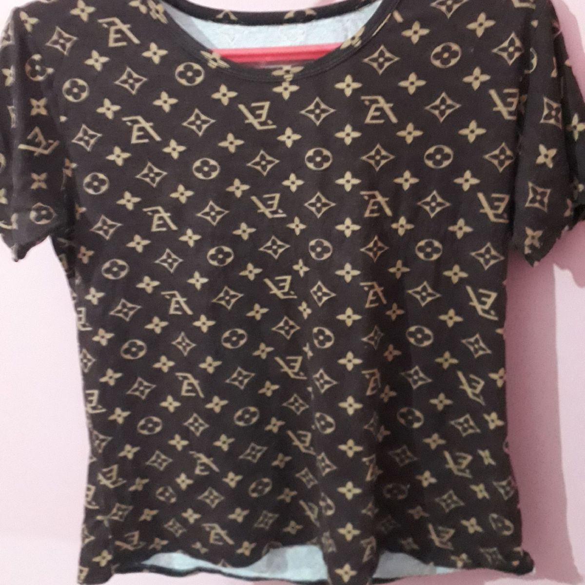T-shirt Lv | Blusa Feminina Louis Vuitton Nunca Usado 36222984 | enjoei