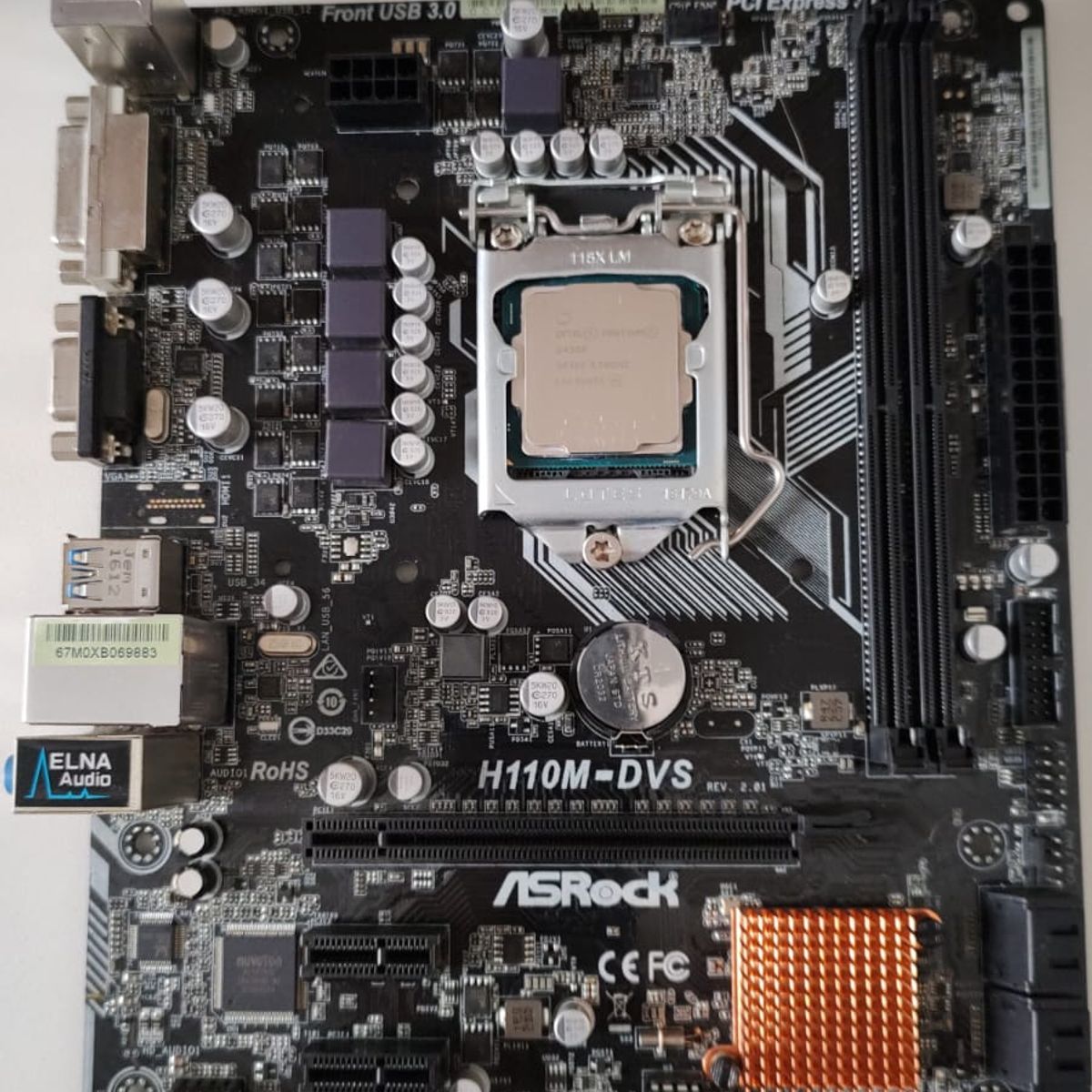 グラフィックボード・グラボ・ビデオカード H110M-DVS Pentium G4560 8GB GTX1050 400W Pentium G4560 H110M-DVS グラフィックボード・グラボ・ビデオカード 400W GTX1050 8GB