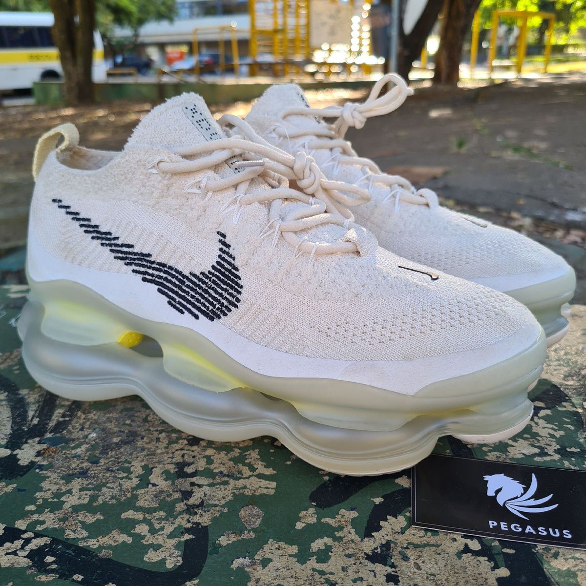 Tênis Nike Air Max Scorpion Lemon Wash | Nike Nunca Usado