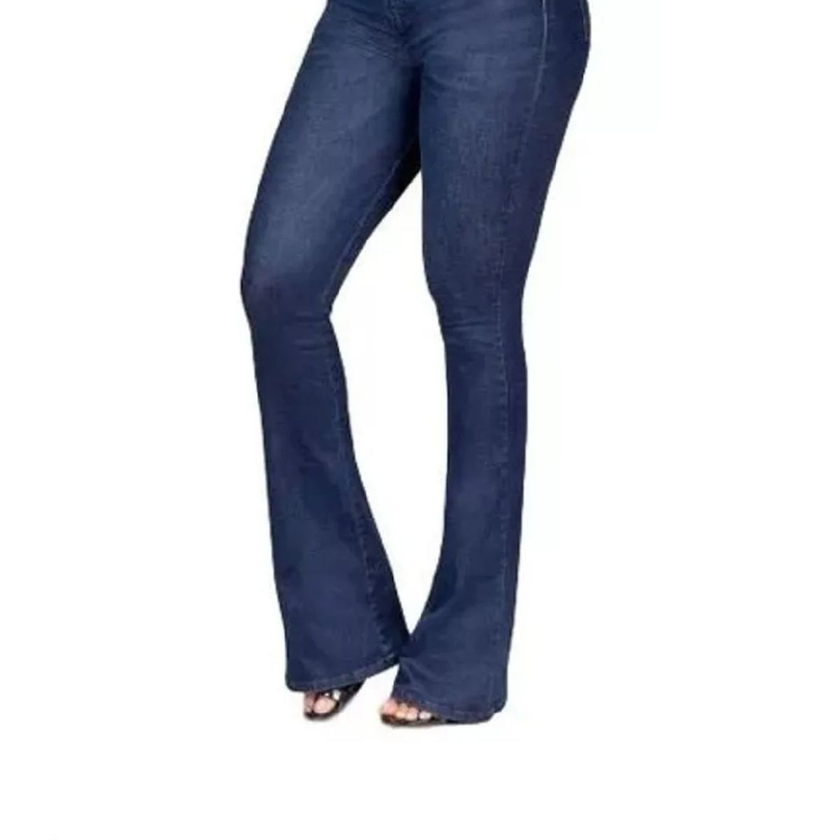 Women's Pants Flare Dark Jeans Lycra Bojo Bumbum Original