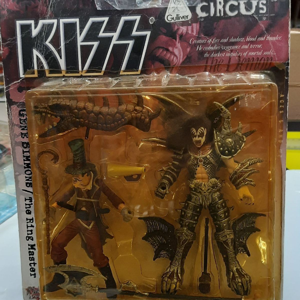 Boneco Kiss Psycho Circus Gene Simmons Fhe Ring Master Boneco Kiss Psycho Circus Gene Simmons Fhe Ring Master