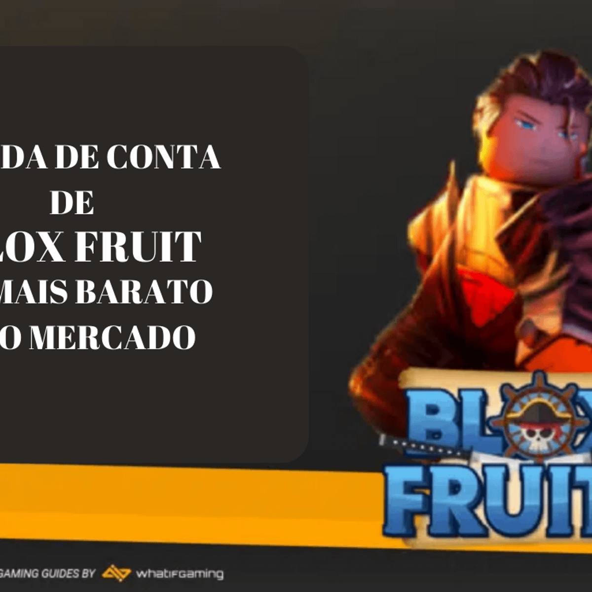 Roblox | CONTA BLOX FRUITS BARATA