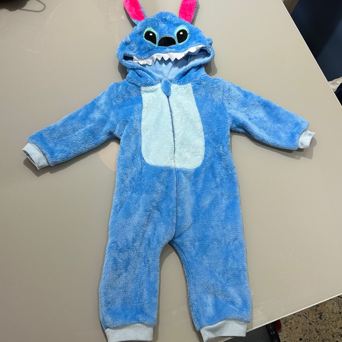 Macacão Stitch 8-12 Meses  Roupa Infantil para Bebê Usado
