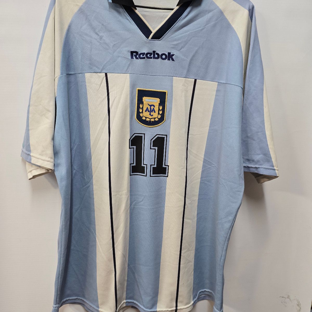 Camisa Argentina Home 99-00 Veron 11 Importada Oficial | Reebok