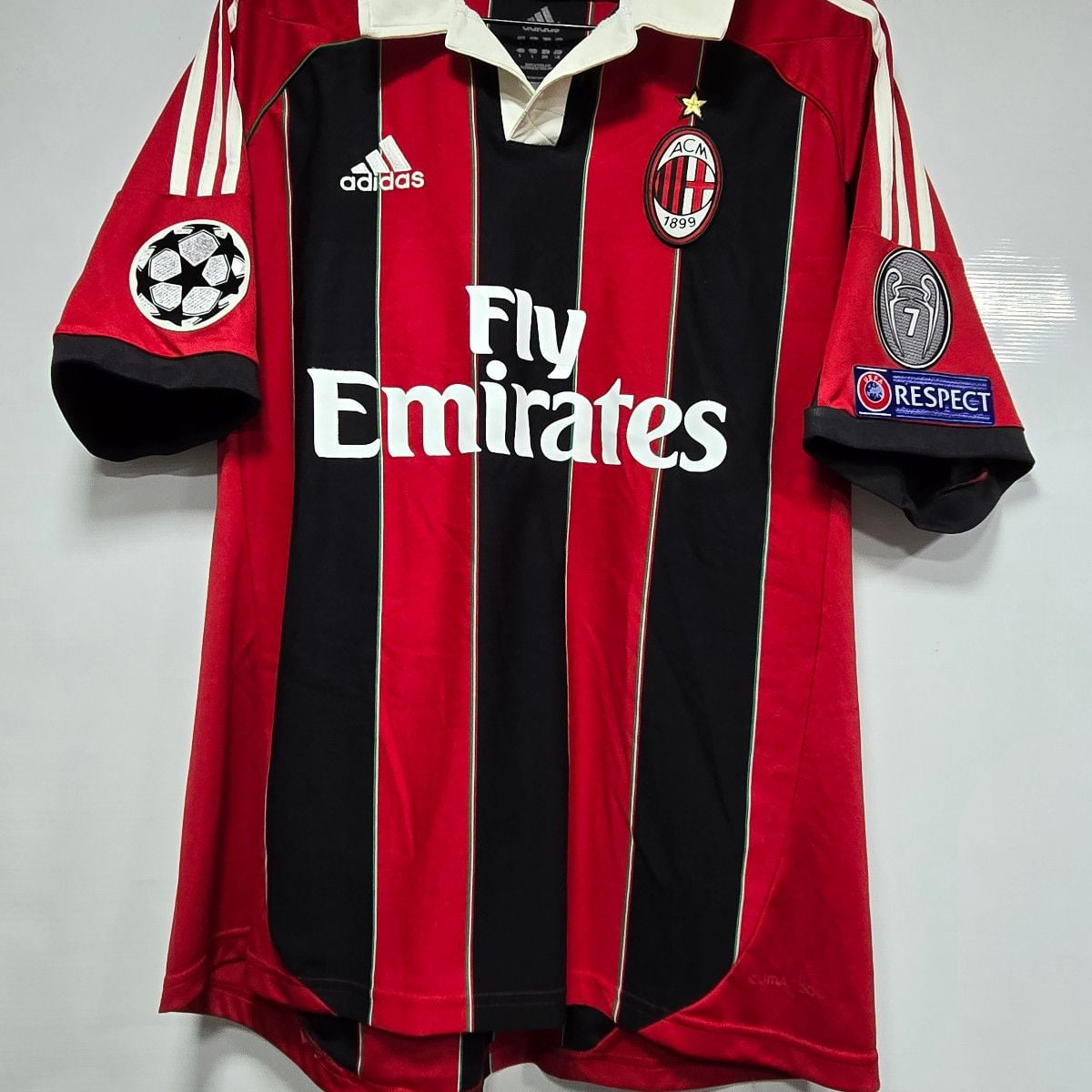 Camisa Milan Home 12-13 Balotelli 45 Champions Oficial Importada