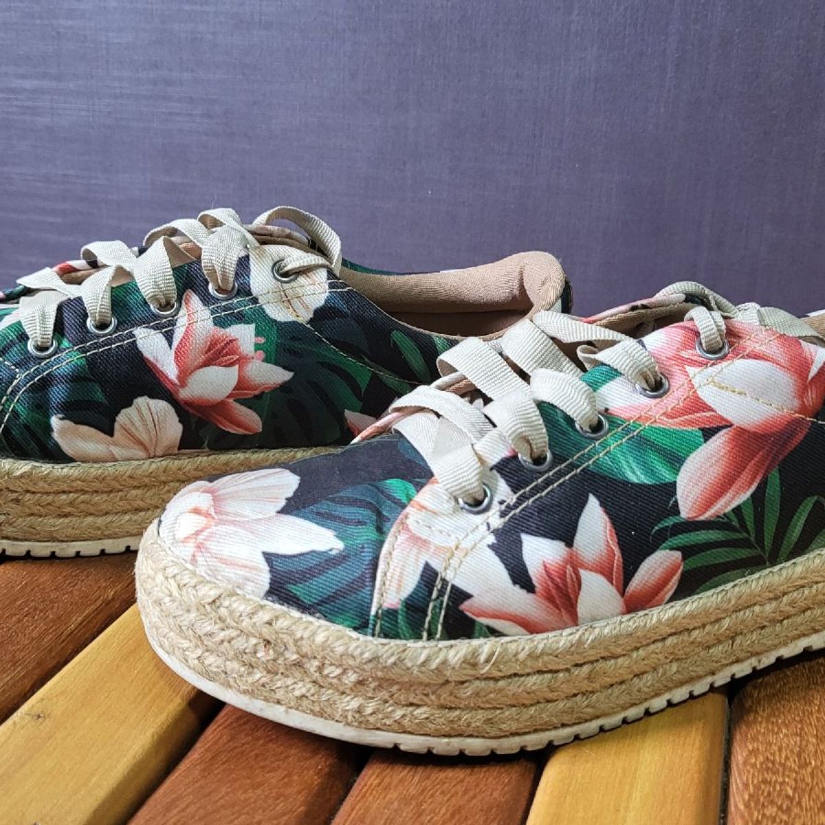 Tenis floral hot sale constance