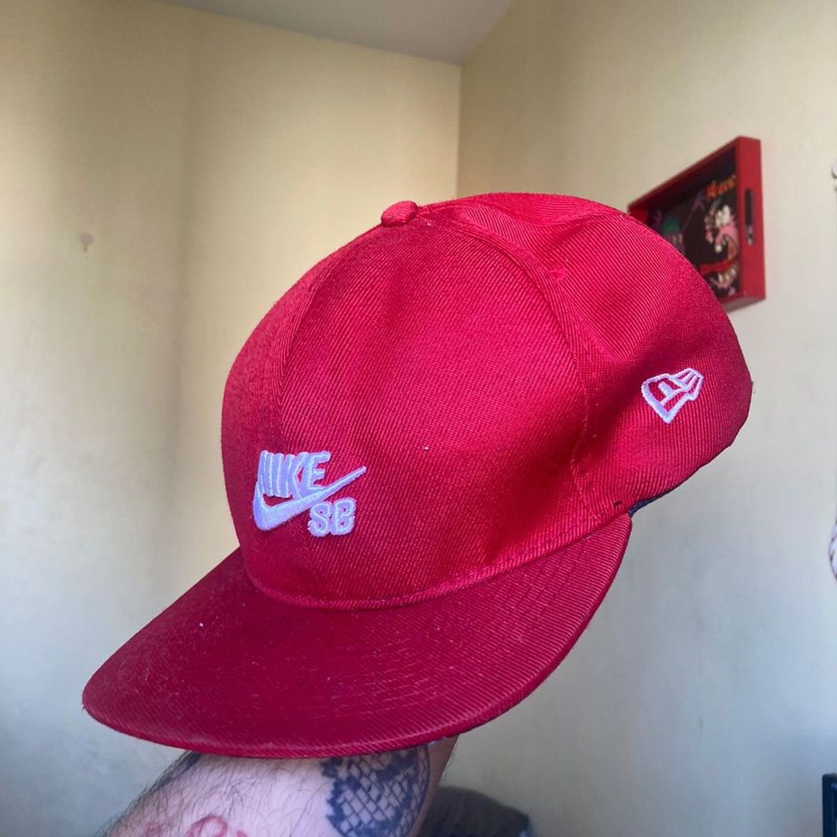 Nike sb store cap red