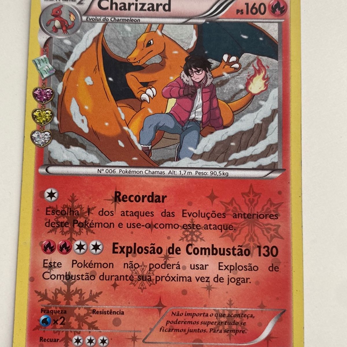 Carta Pokemon Charizard Ex | Produto Masculino Copag Nunca Usado 80153332 |  enjoei
