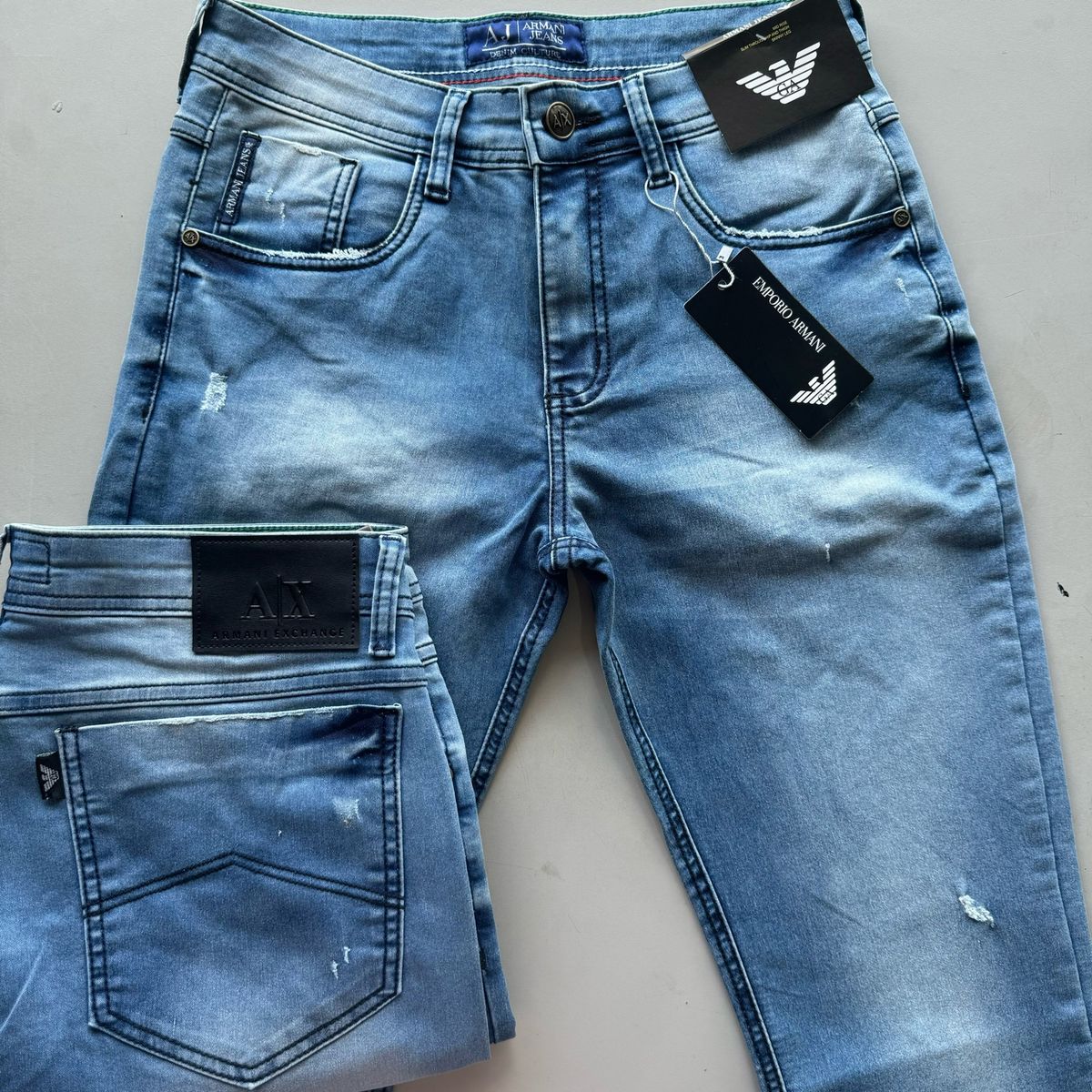 Calça Jeans Armani 38 Masculina Preço Imperdível | Armani Nunca
