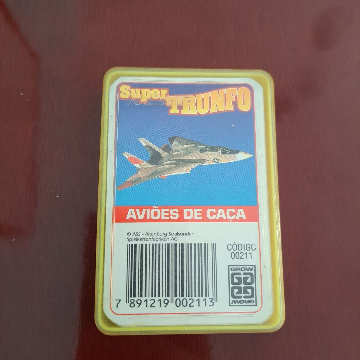 Brinquedos Raros - Jogo Super Trunfo Aviões de Caça Década de 1990