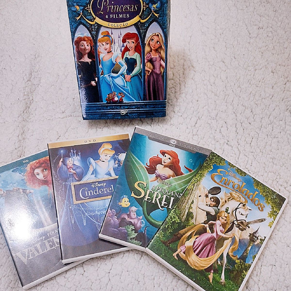 Box Dvd Princesas da Disney | Item Info & Eletro Disny Usado