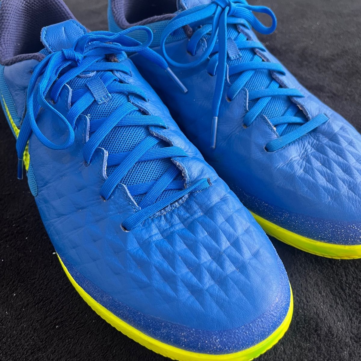 Tiempo 青/黄 Nike サッカーシューズ