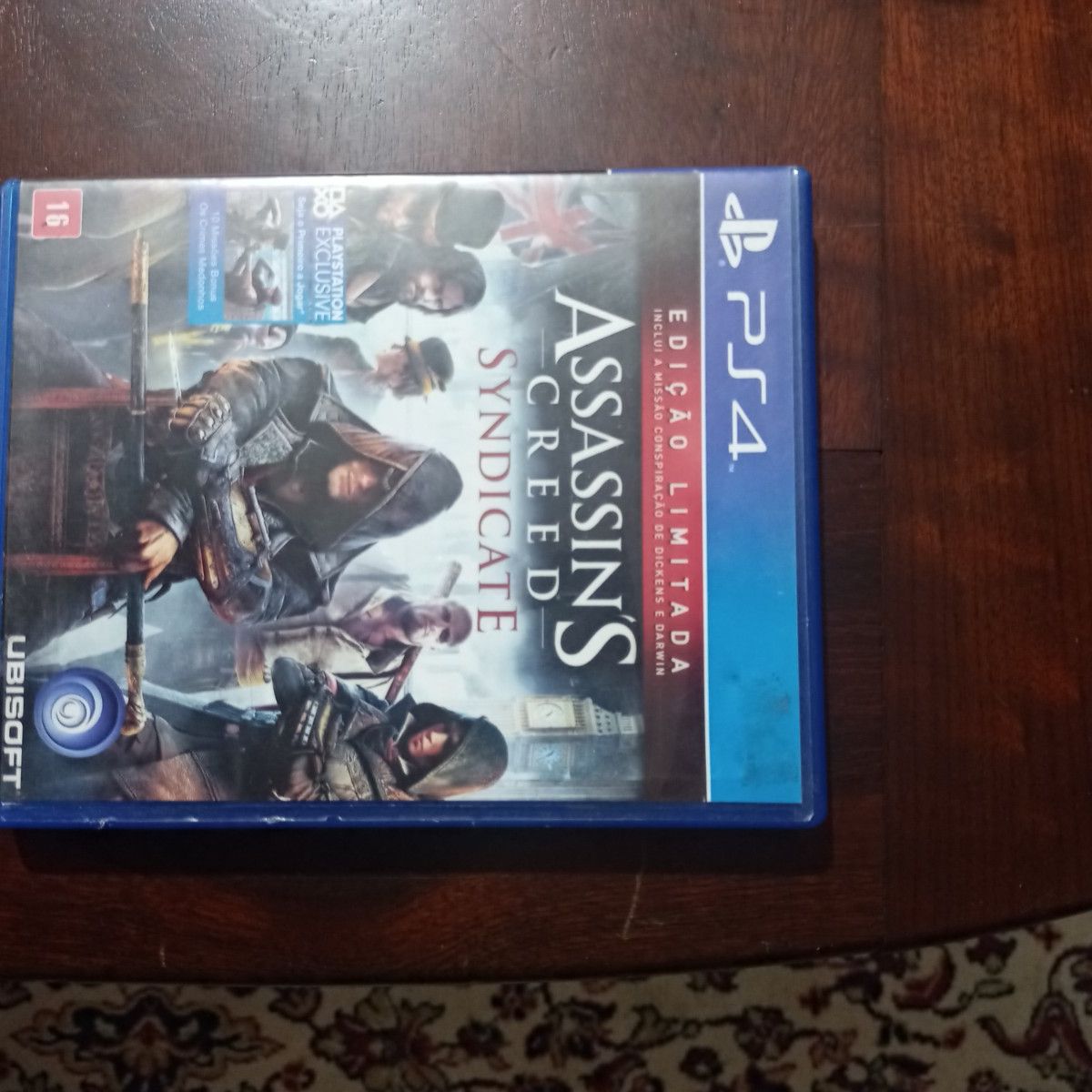 Jogo PS4 Assassins Creed Syndicate midia fisica original - Loja da Dias