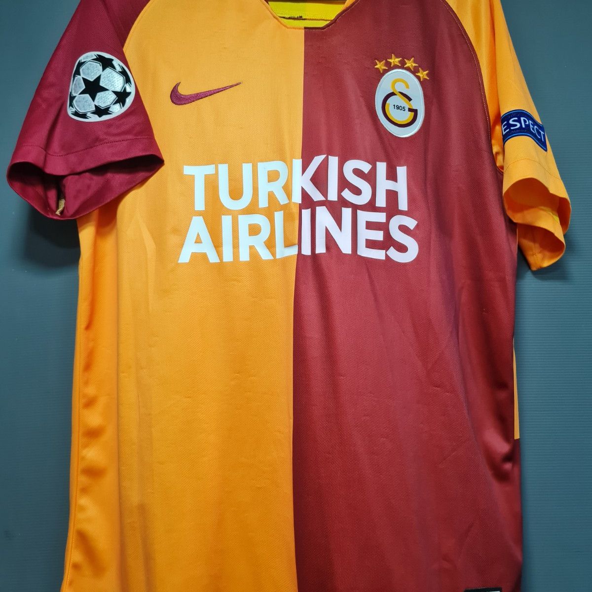 超レア！長友佑都　サイン入り ガラタサライ ユニフォーム M Turkish Airlines Galatasaray Jersey 2018 超レア！長友佑都 サイン