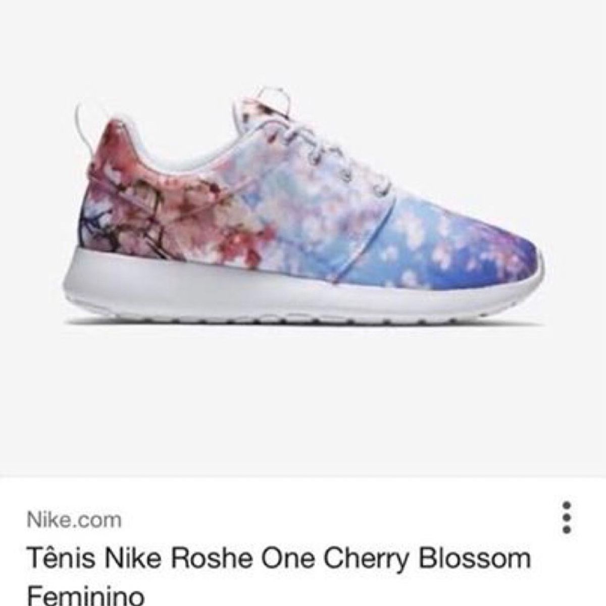 tenis nike florido