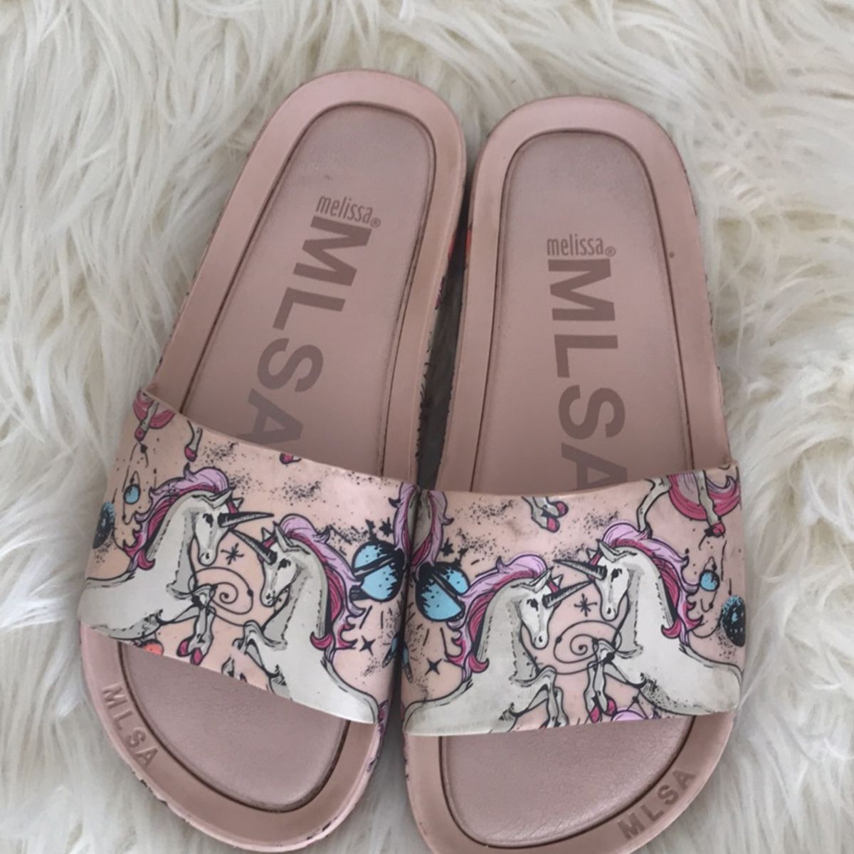 chinelo melissa unicornio preço