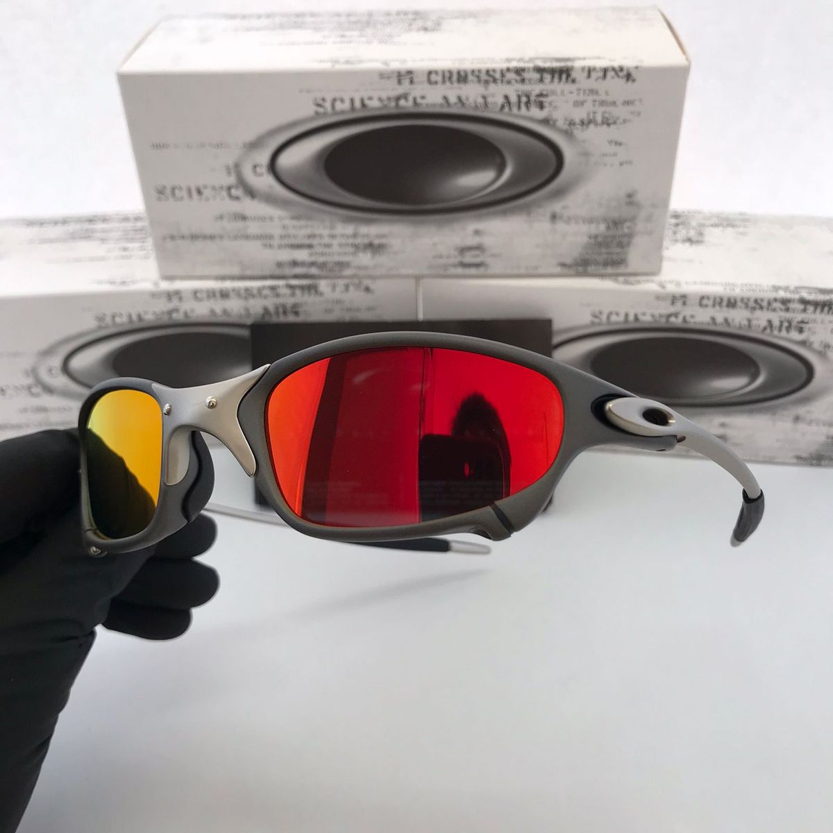 Óculos Juliet Dark Rubi Red Vermelho, Óculos Masculino Oakley Nunca Usado  53321860