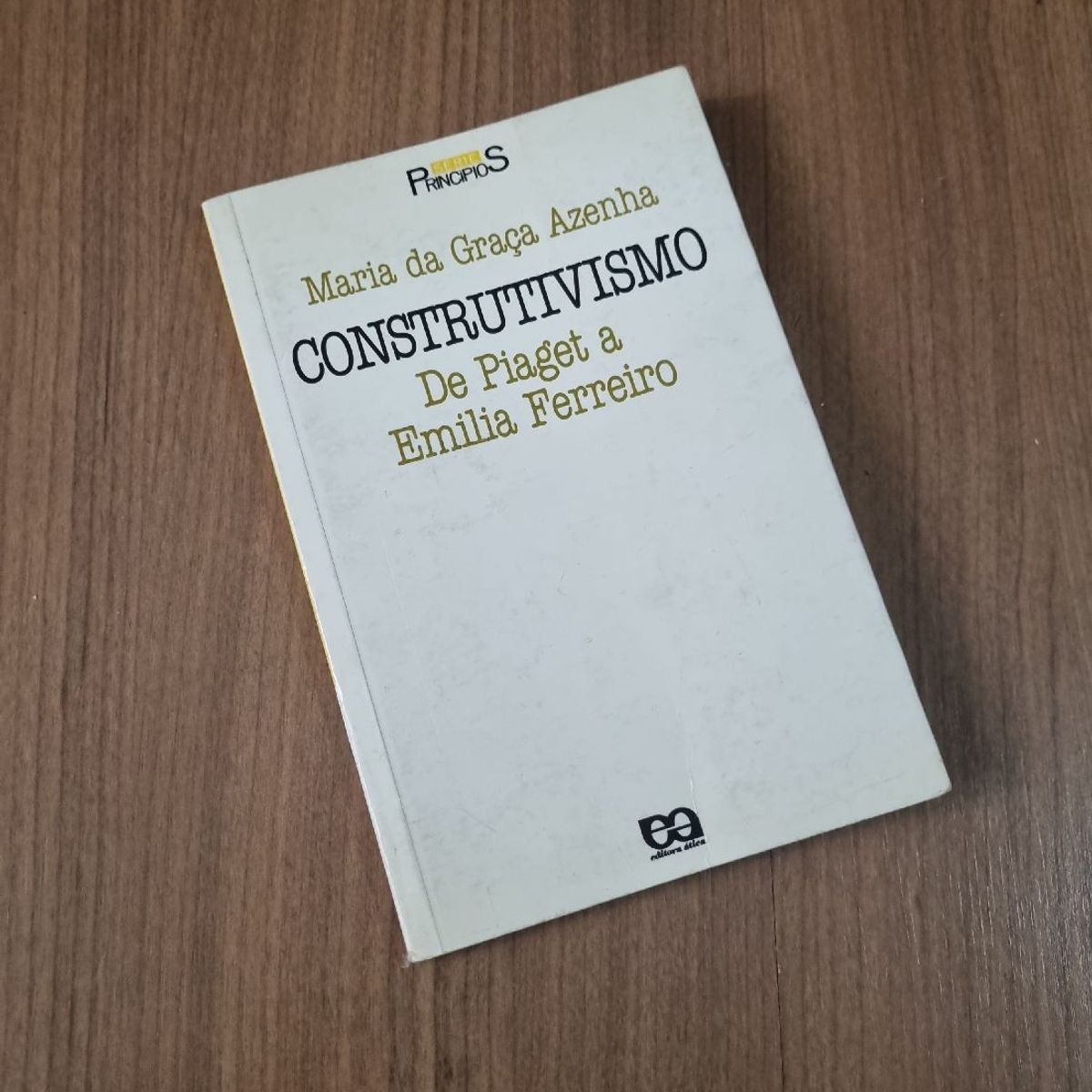 Livro Construtivismo de Piaget a Em lia Ferreiro Livro tica