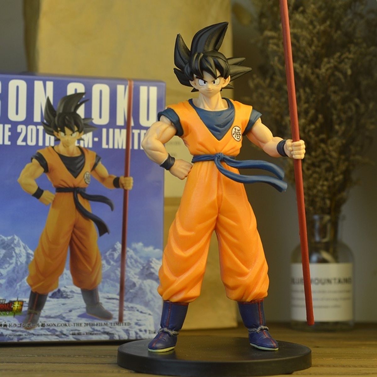 Boneco Goku Dragon Ball Super The 20th Limitado Son Goku