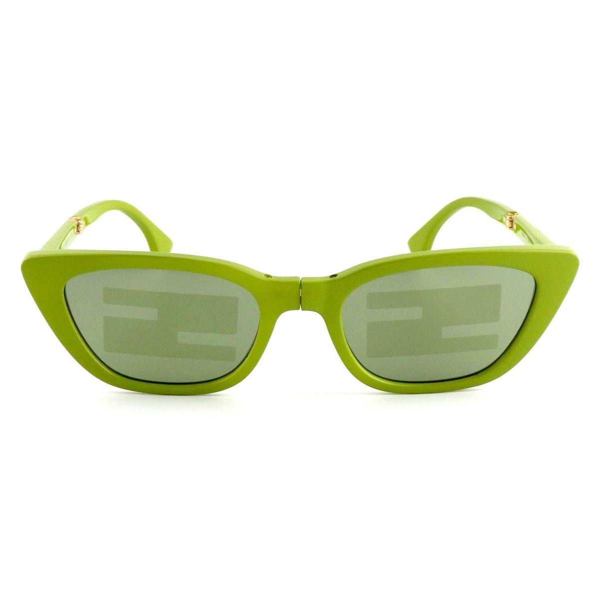 Óculos de Sol Fendi Baguette Oval Feminino Dourado 0451/F/S 001JO