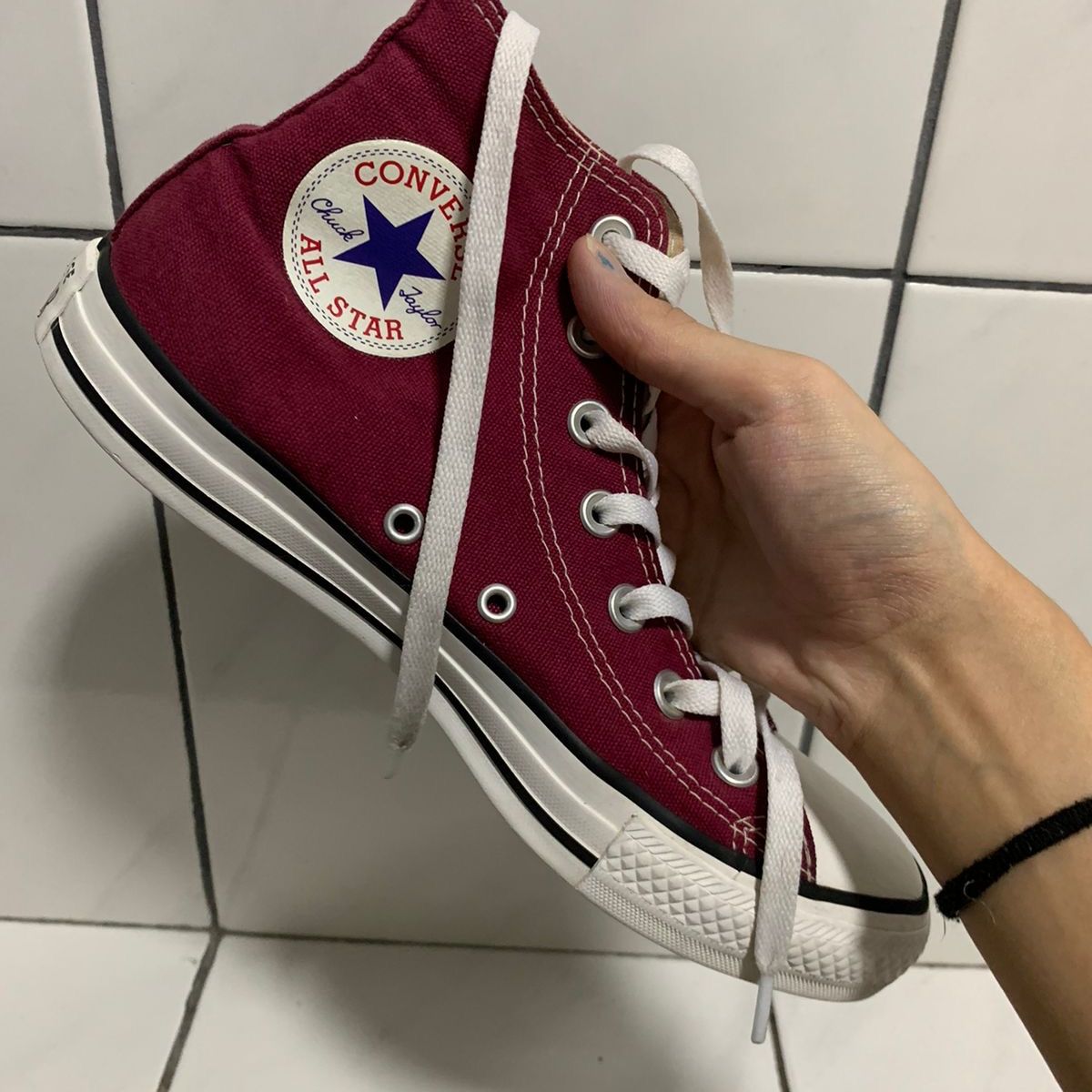 Converse All Star Alto Vinho