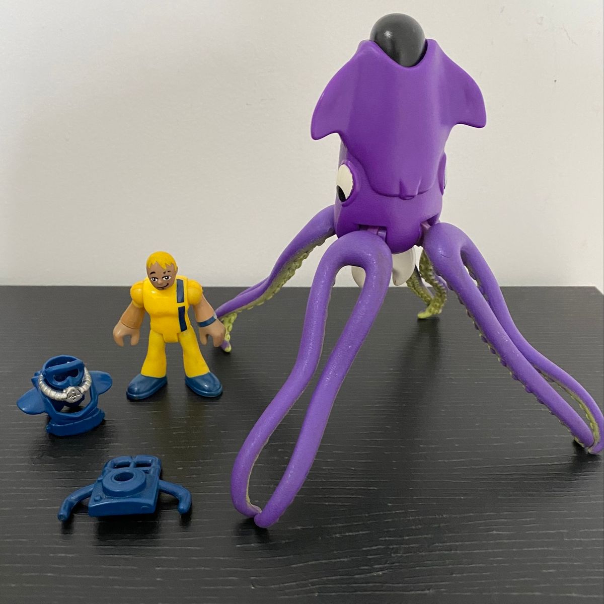 Imaginext Pulpo Fisher Price Precio Mergulhador E Polvo Gigante Imaginext  Original Completo, image size:1200x1200