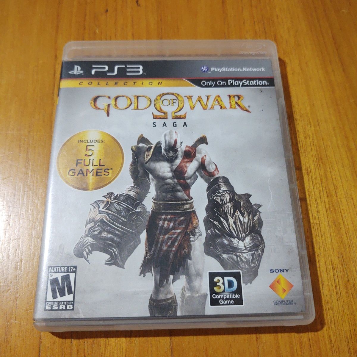 Kit Jogos Ps3 God Of War 3 + God Of War 1 E 2 Collection