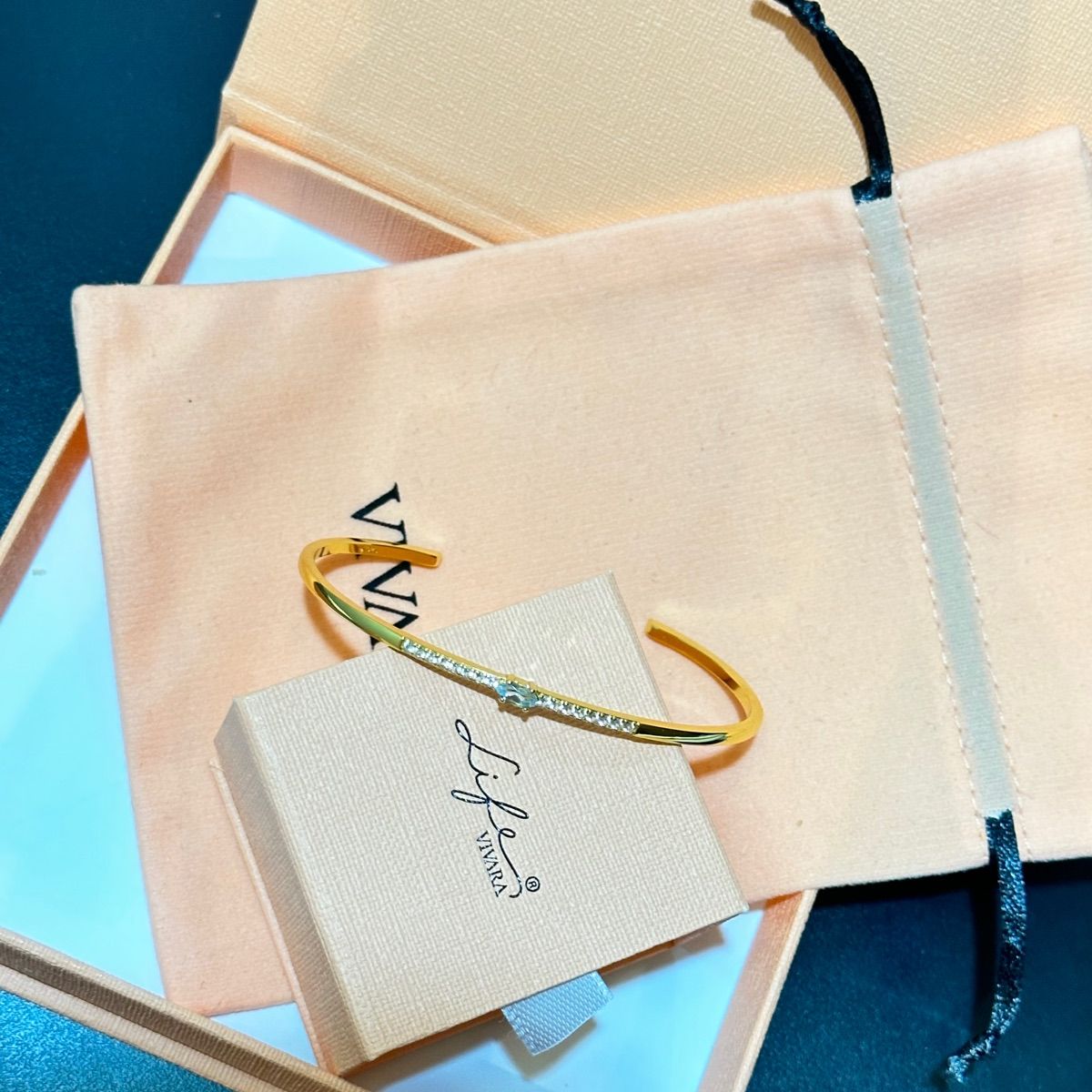 Anel Louis Vuitton Original Cadeado Prata e Dourado Feminino