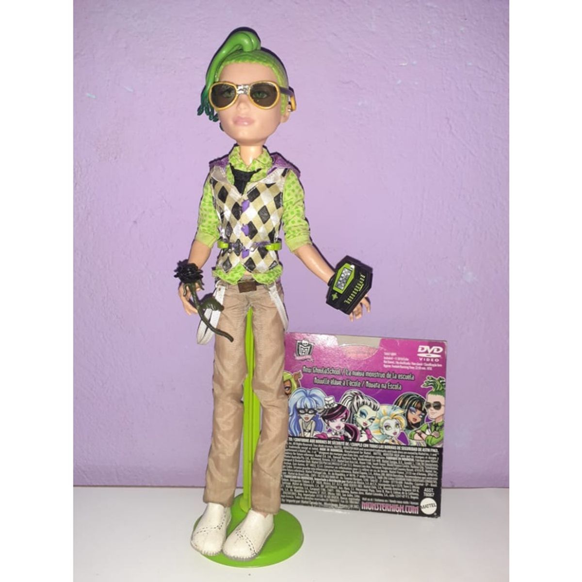 Monster High Deuce Gorgon, Brinquedo Monster High Usado 67489054