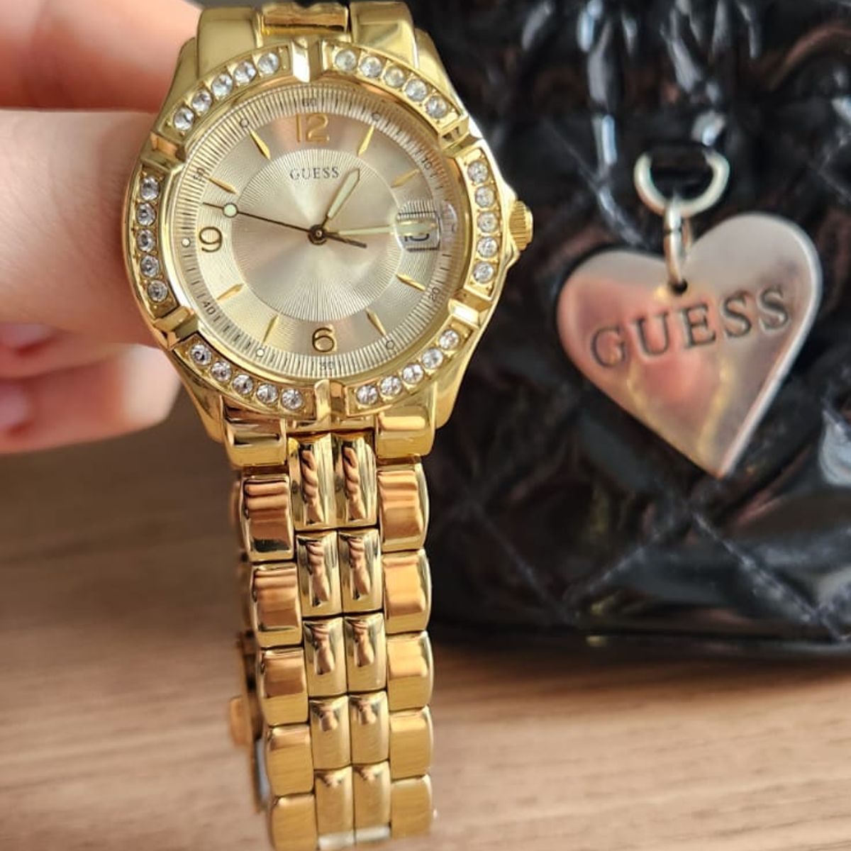 Relogio Guess Feminino Original U85110l1 Relogio Feminino Guess Usado 92199721 enjoei