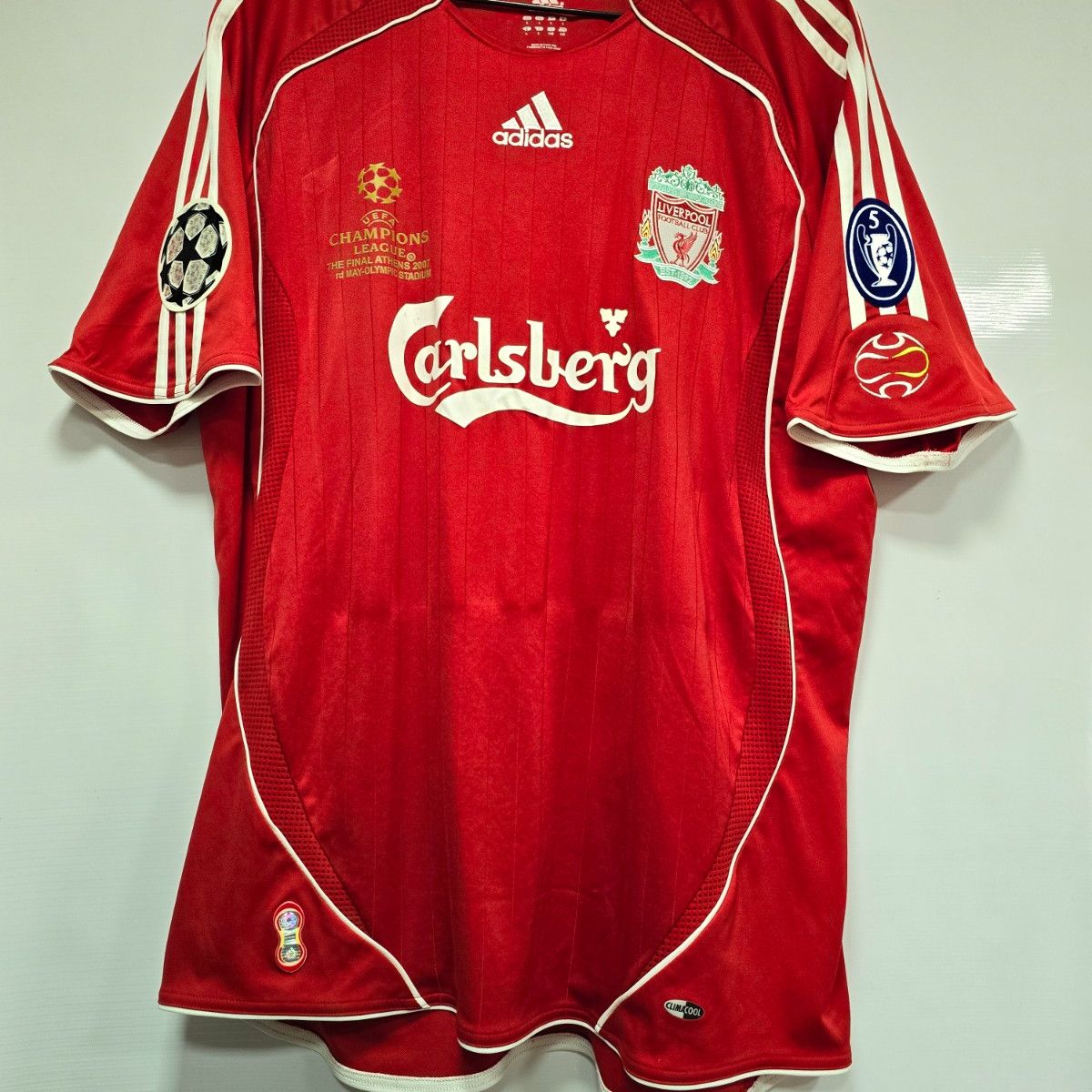 Liverpool オーセンティック ジェラード CL 08-09 away