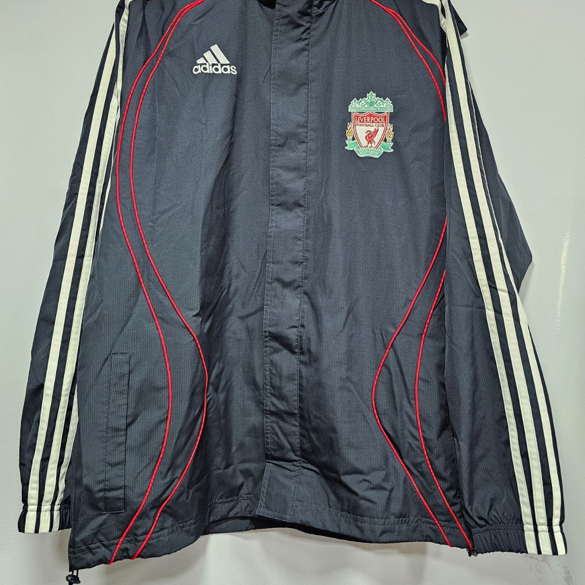 adidas Liverpool FC ジャージ グレー Jaqueta Liverpool Treino 06-07 P Impermeavel Versão Jogador