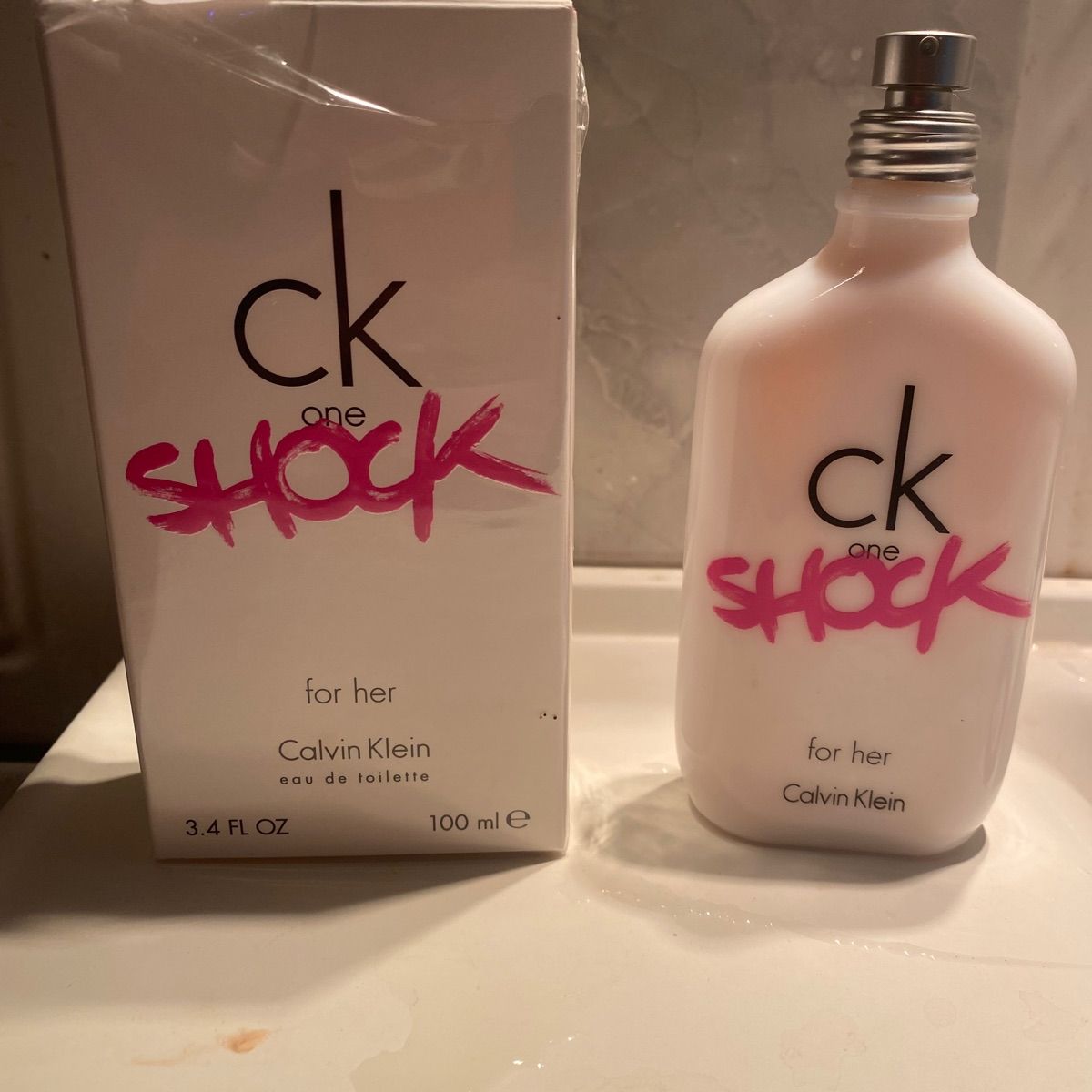 Ck One Shock Feminino  Perfume Feminino Calvin Klein Usado