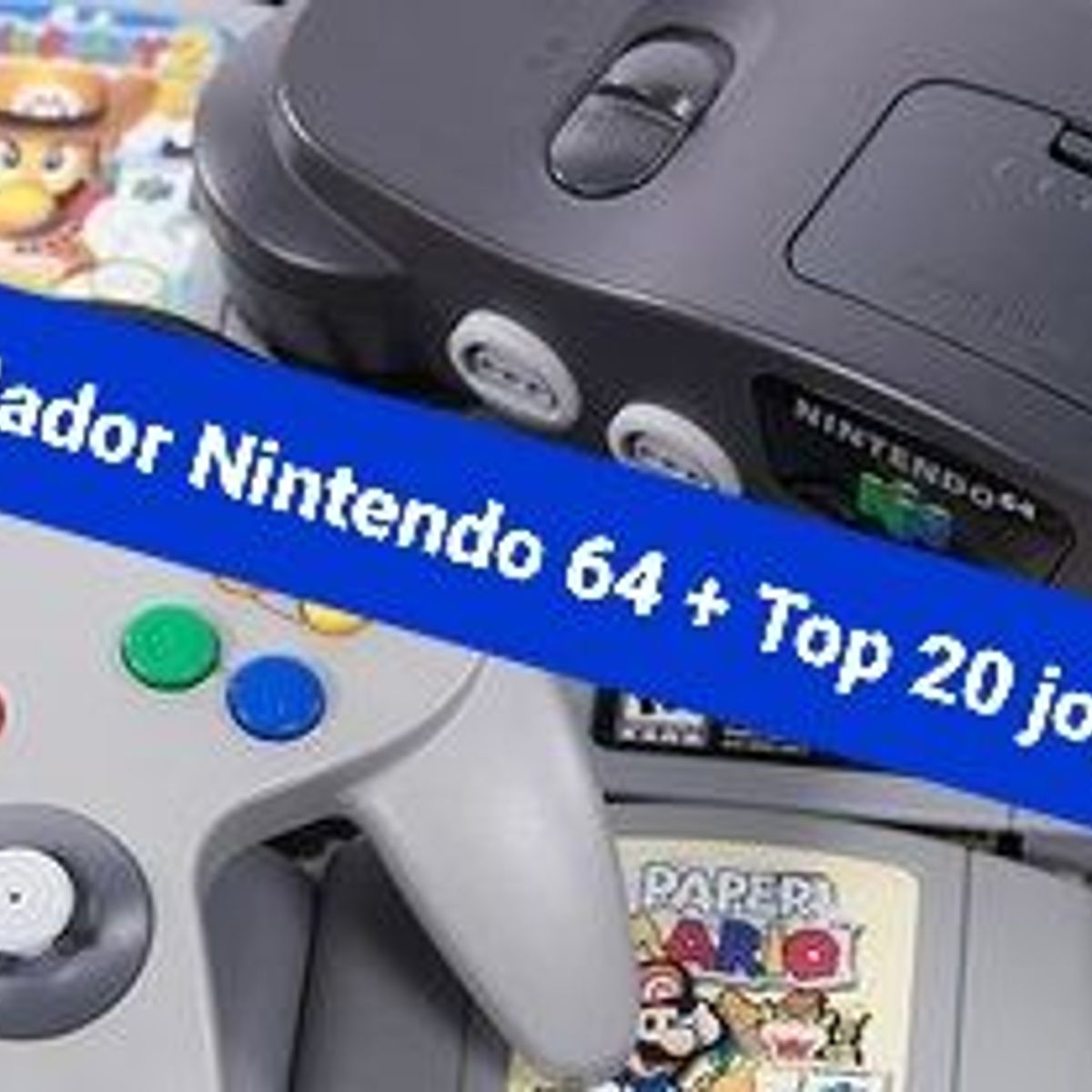 Os 9 jogos mais vendidos de Nintendo 64