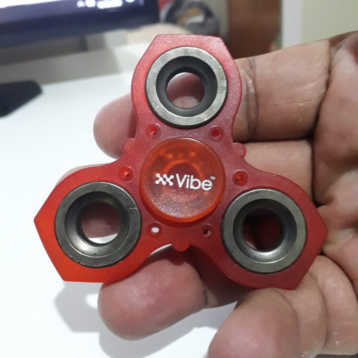 Fidget Spinner Vermelho Vibe Usado 92271000 enjoei